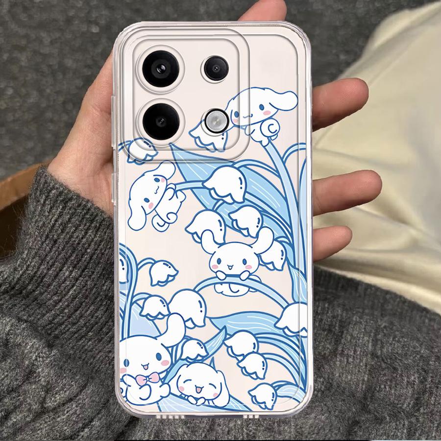 Phone Case Clear - Sanrio Cinnamoroll Kuromi Clear Phone Cover