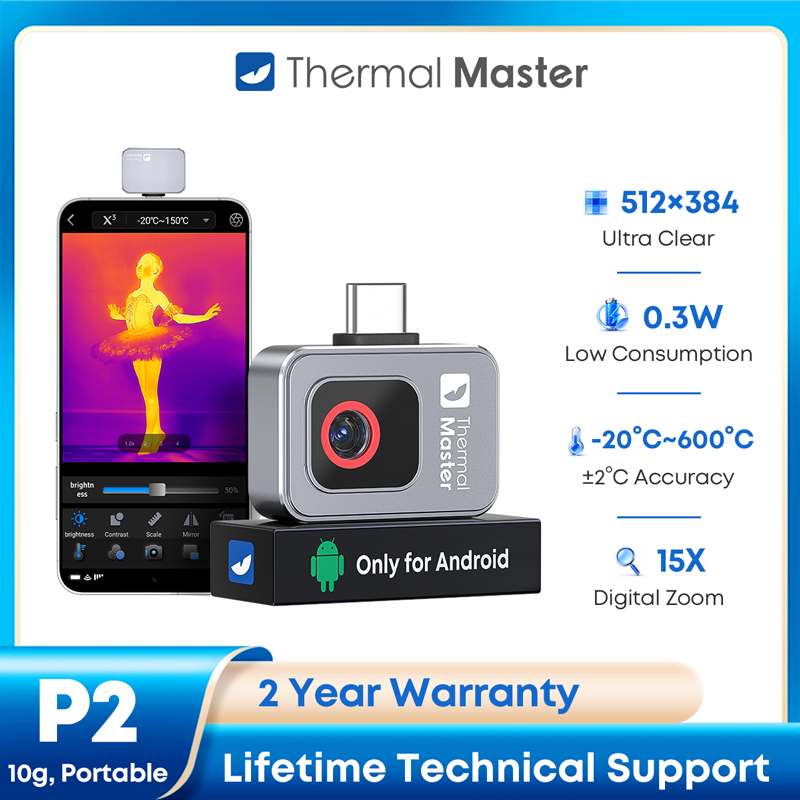 Phone Accessories For Android - P2 Thermal Imaging Camera for android