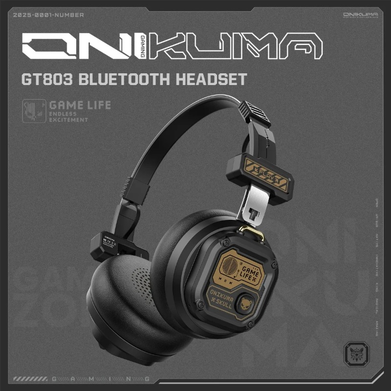 Type C Adapter - Onikuma Bluetooth Headphones Over Ear Hifi