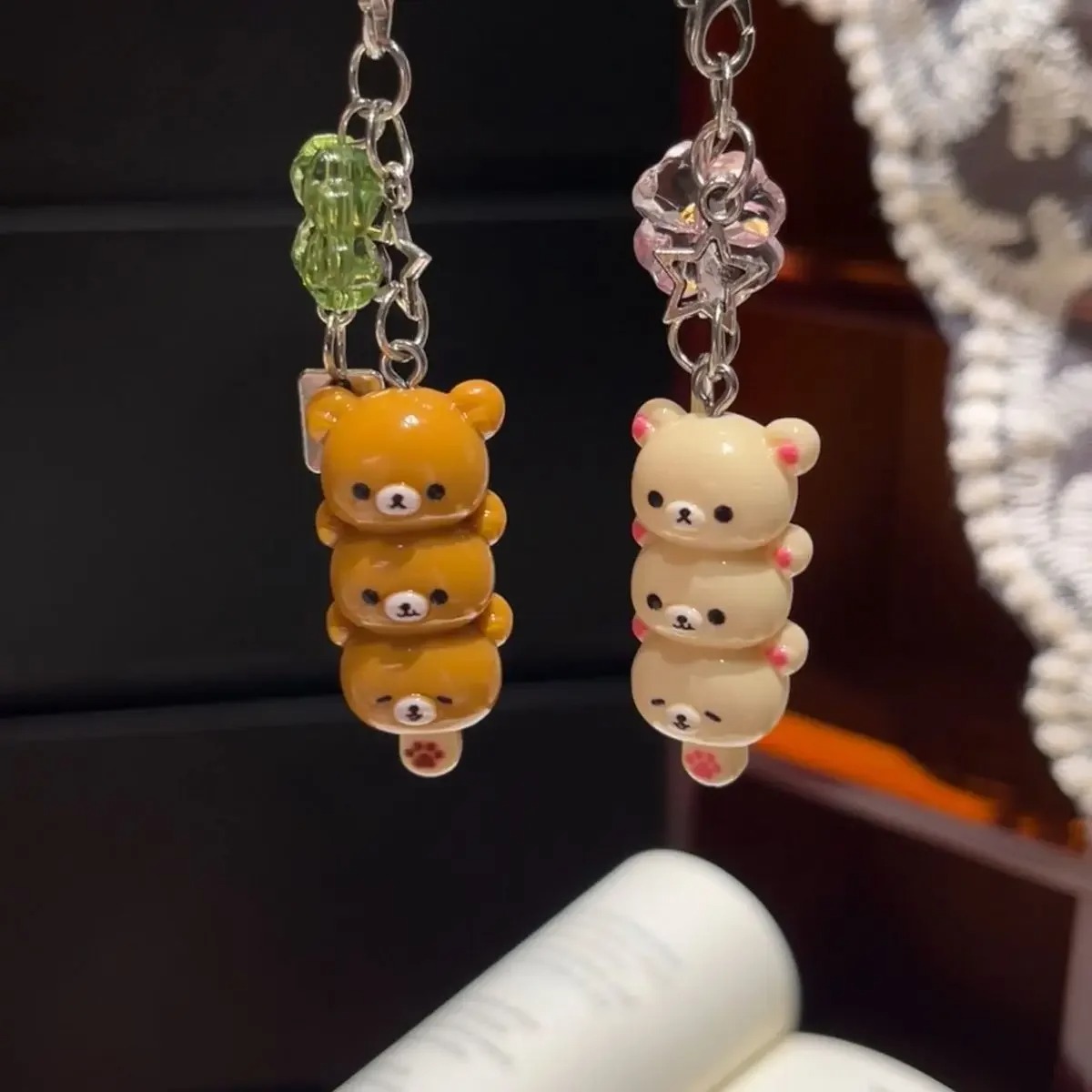Cute Kawaii 3D Bear Phone Char - Phone Accessories For Teen Girls ulasan dan harga
