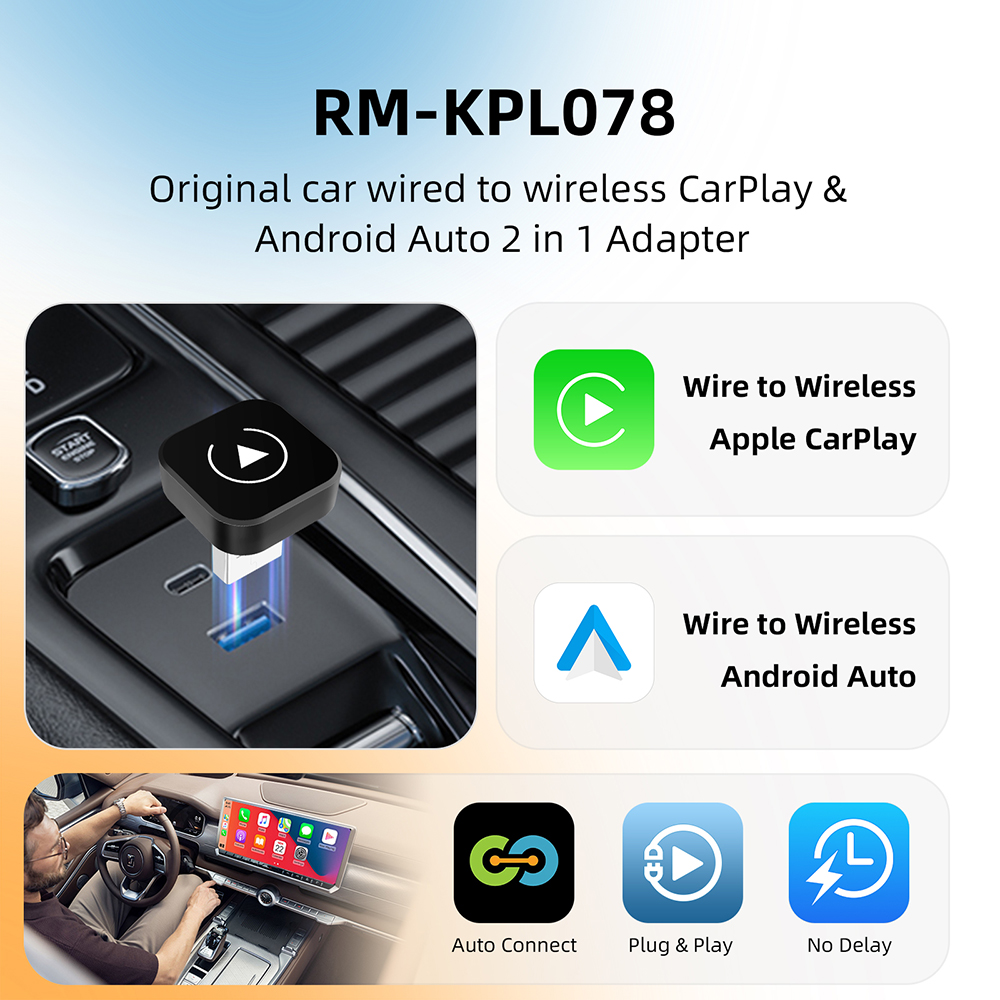 2026 Wireless CarPlay Adapter  - Phone Accessories For Android ulasan dan harga