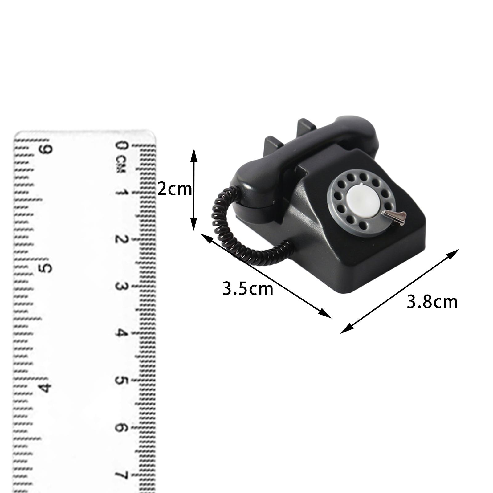 Dollhouse Miniature Rotary Pho - Phone Accessories Europe ulasan dan harga