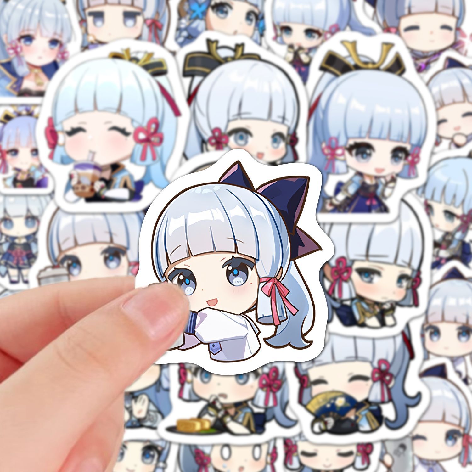 Kamisato Ayaka 60Pcs Genshin I - Phone Accessories In China ulasan dan harga