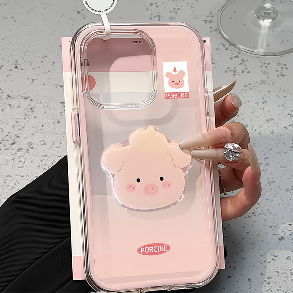 Clear Cute Cat Case For iPhone - Phone Case Clear ulasan dan harga