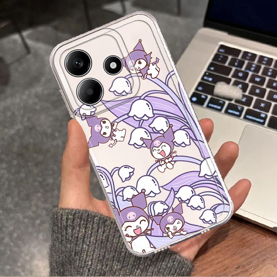 Sanrio Cinnamoroll Kuromi Clea - Phone Case Clear ulasan dan harga