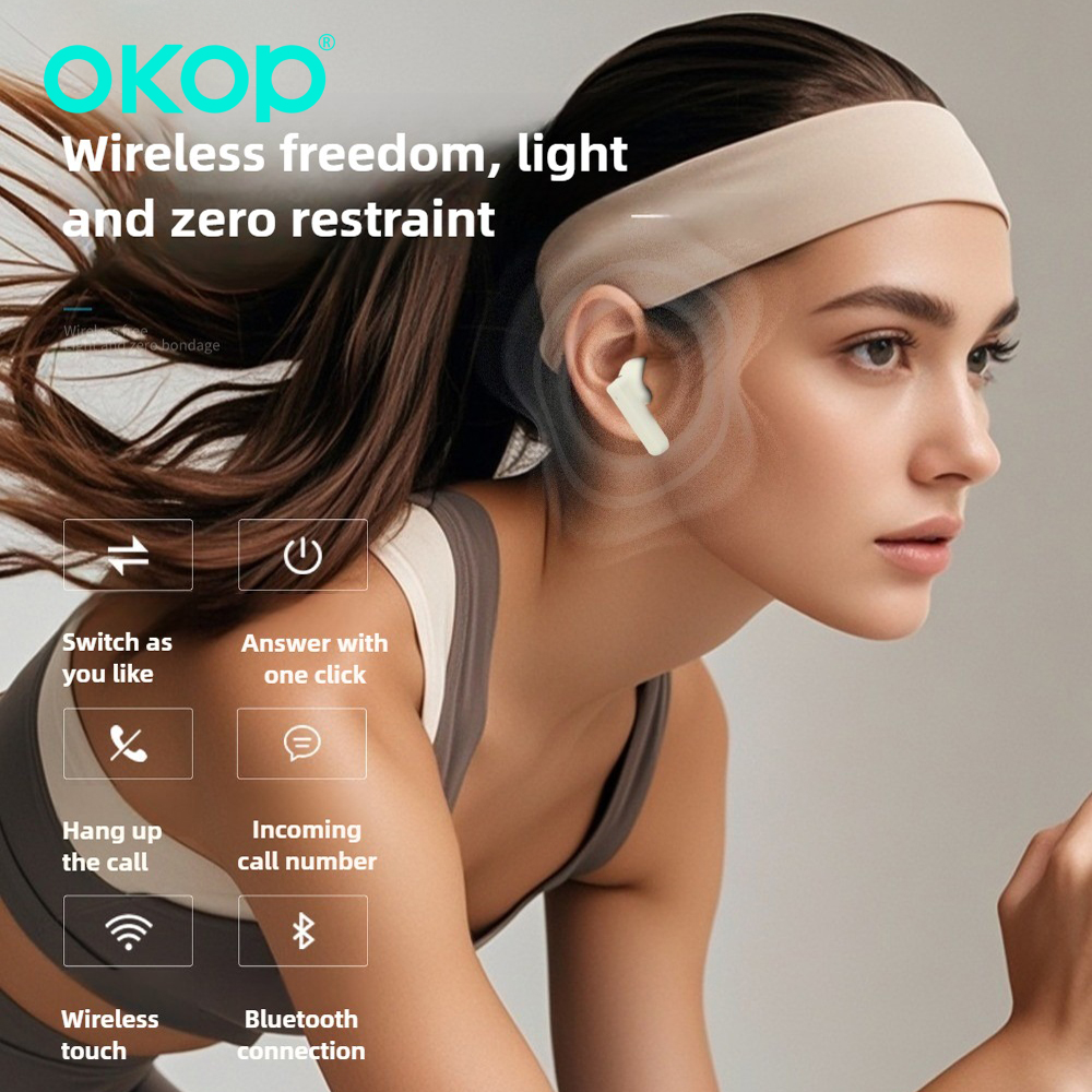 OKOP AI Headset,Wireless Bluet - Type C Adapter ulasan dan harga