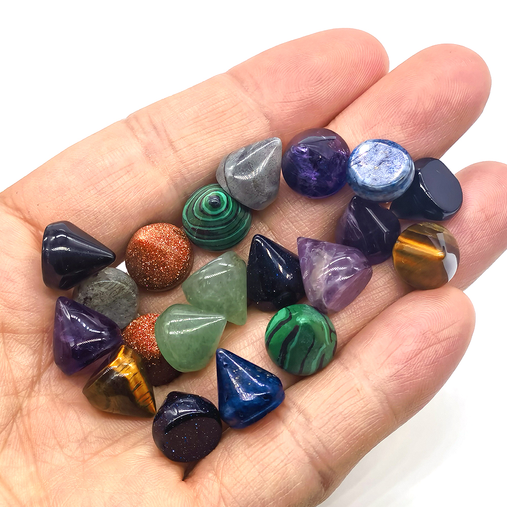 10*10mm Natural Crystal Stone  - Phone Accessories Europe ulasan dan harga