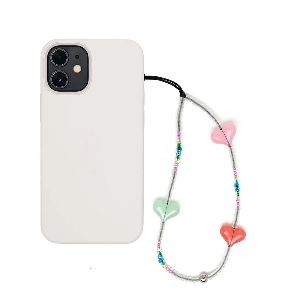 HERLOOK Y2K Beaded Heart Phone - Phone Accessories For Teen Girls ulasan dan harga