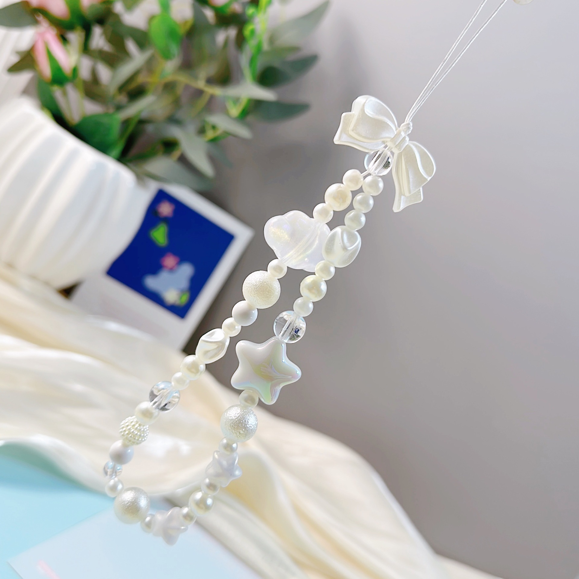Bow Phone Lanyard Multi-Functi - Phone Accessories For Teen Girls ulasan dan harga