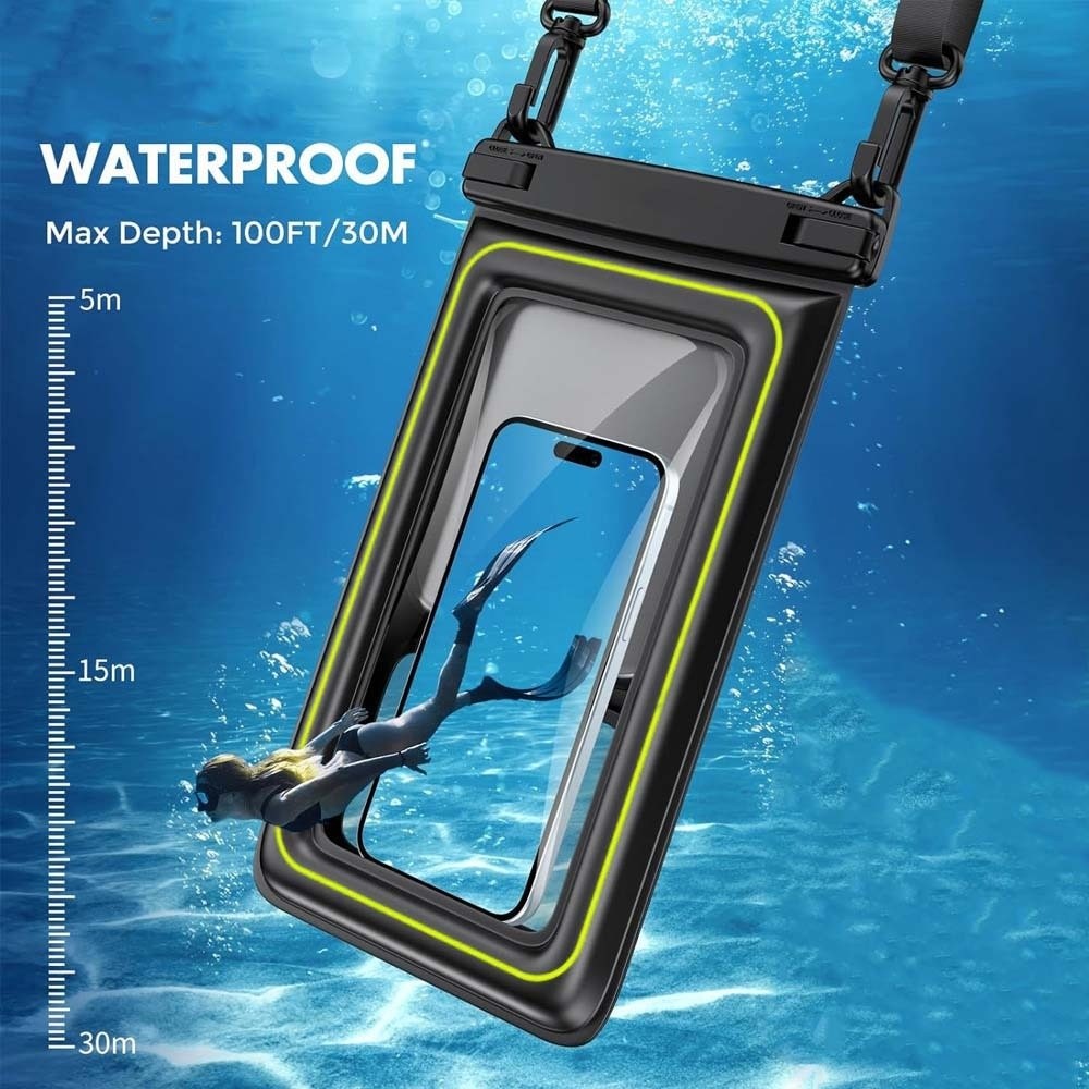 Touch Screen Waterproof Phone  - Waterproof Phone Bag ulasan dan harga