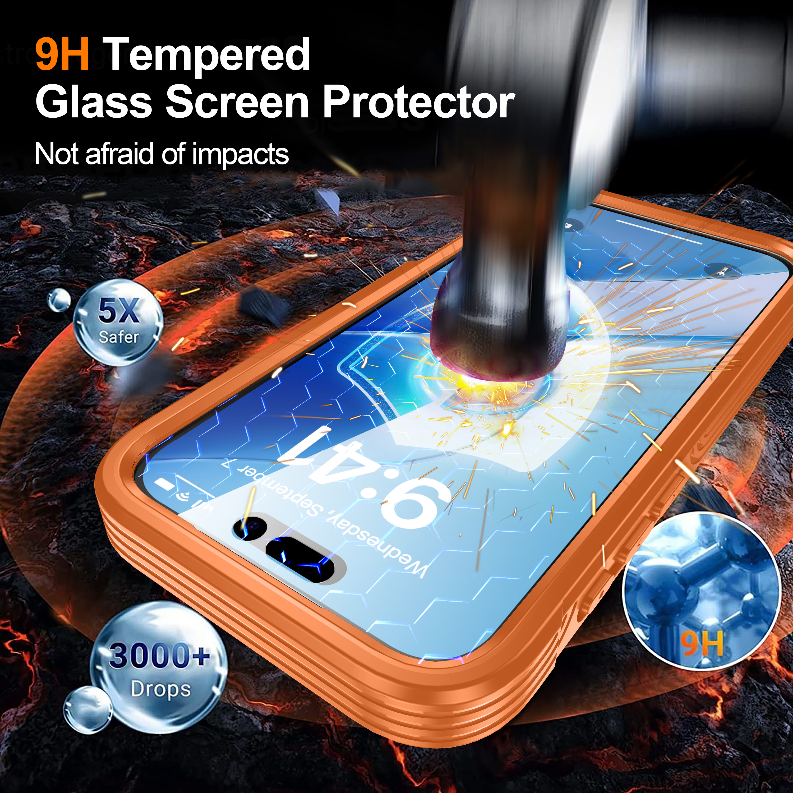 Brand new color magnetic shock - Phone Accessories Brand ulasan dan harga