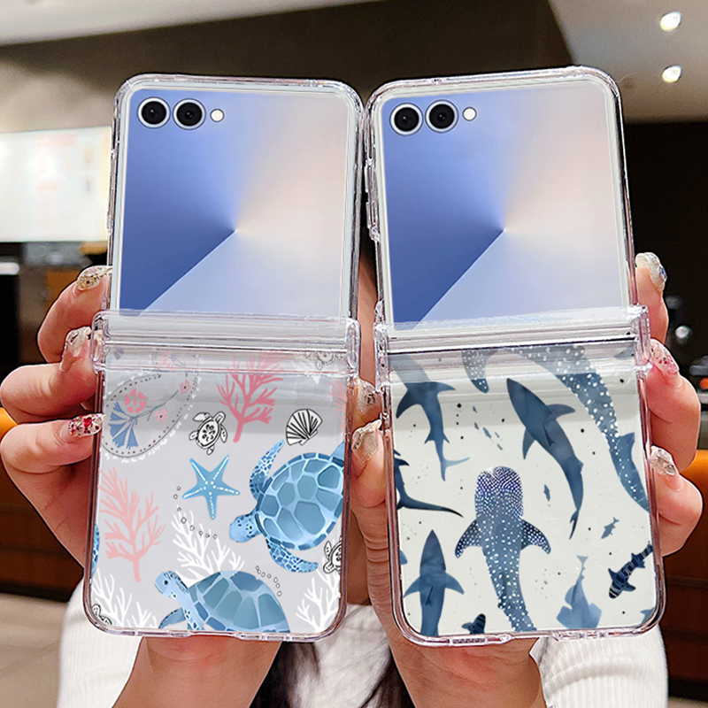 Sharks Shells Phone Case For S - Phone Case Clear ulasan dan harga
