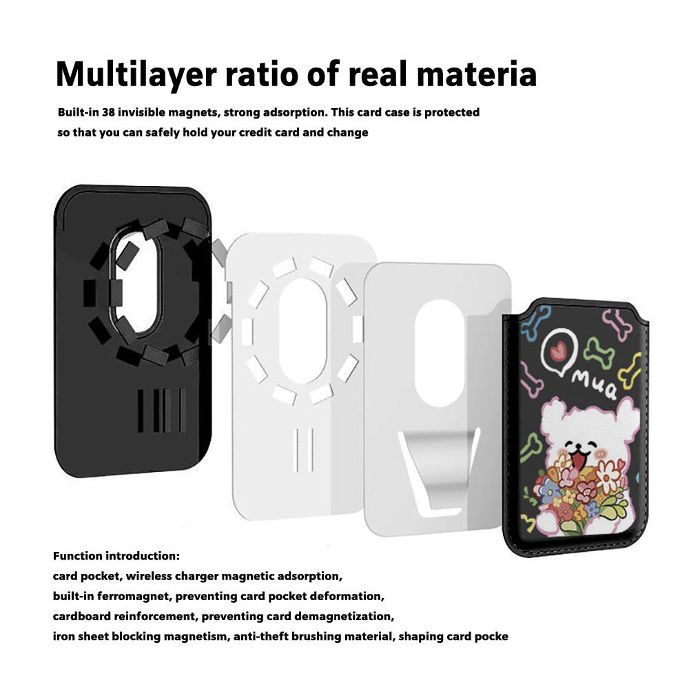 Colorful Flower Puppy Magnetic - Phone Accessories For Android ulasan dan harga