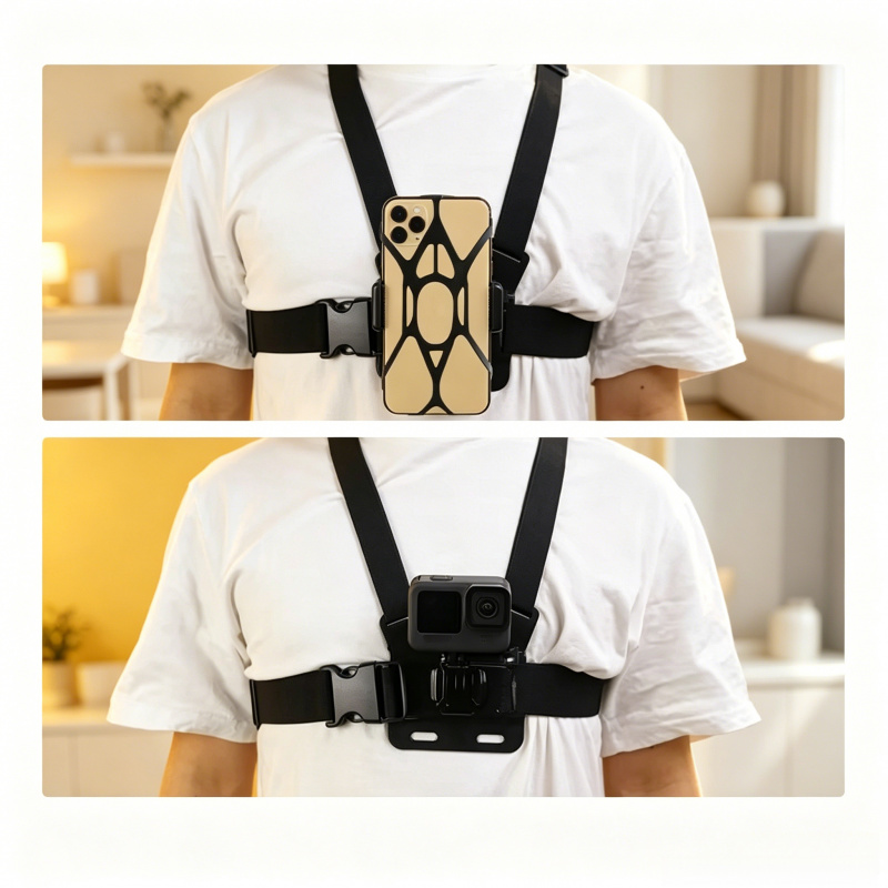 3-in-1 Chest Mount Set, Chest  - Phone Accessories Brand ulasan dan harga