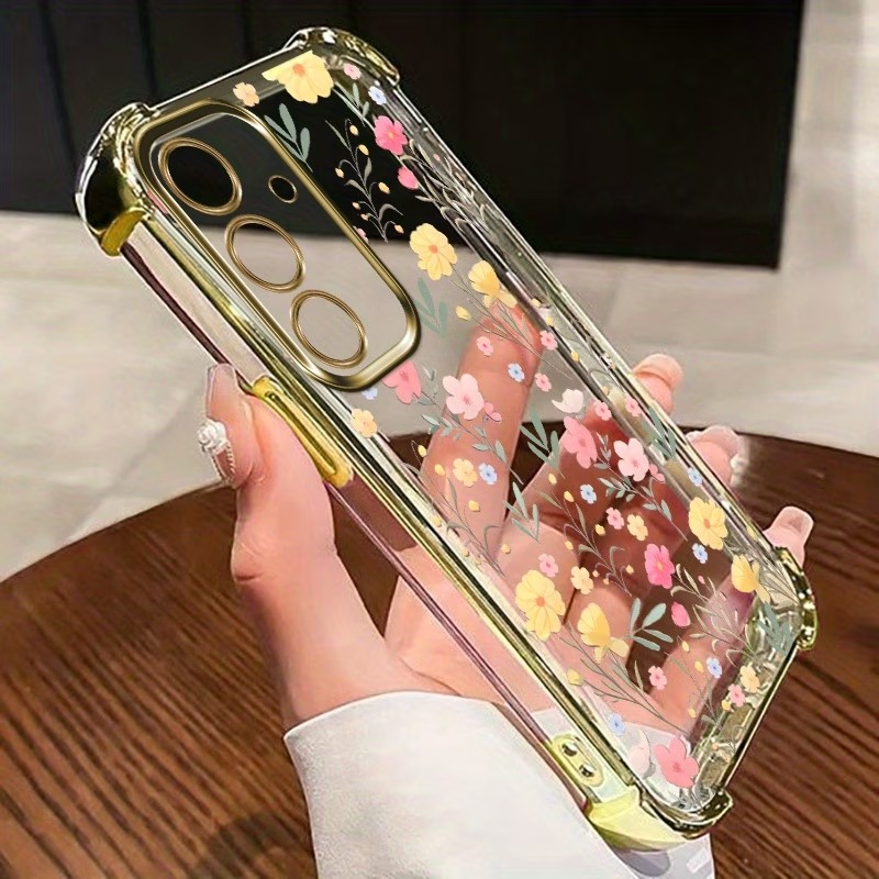 Plating Bumper Anti Fall Phone - Phone Case Clear ulasan dan harga