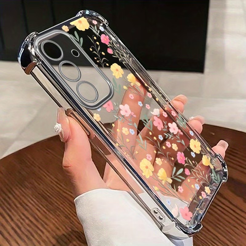 Plating Bumper Anti Fall Phone - Phone Case Clear ulasan dan harga