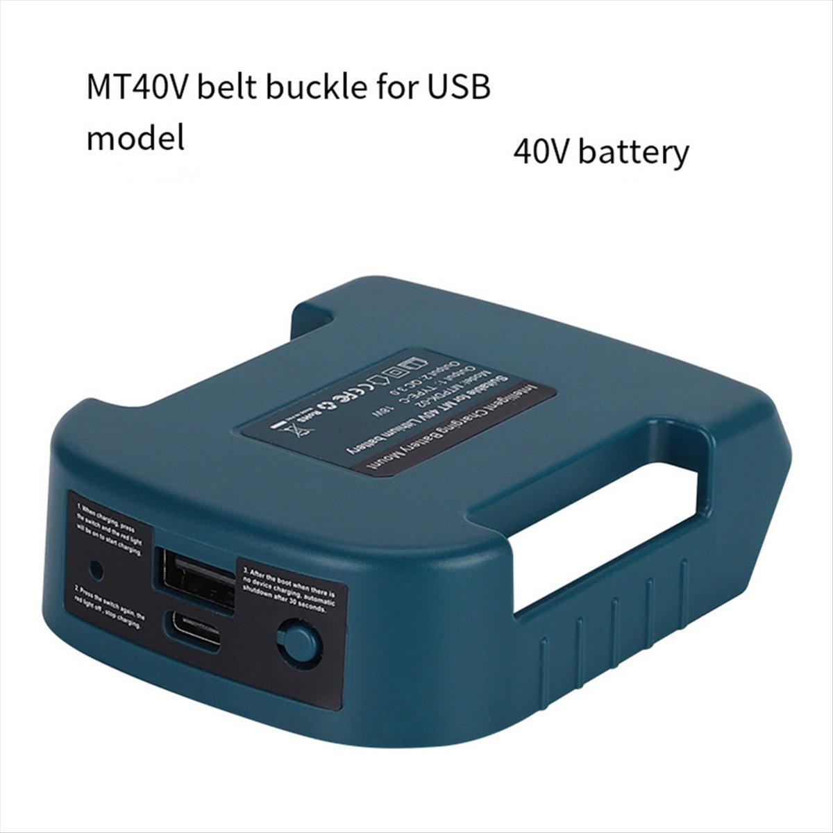 For 40V Li-Ion Battery with US - Type C Adapter ulasan dan harga
