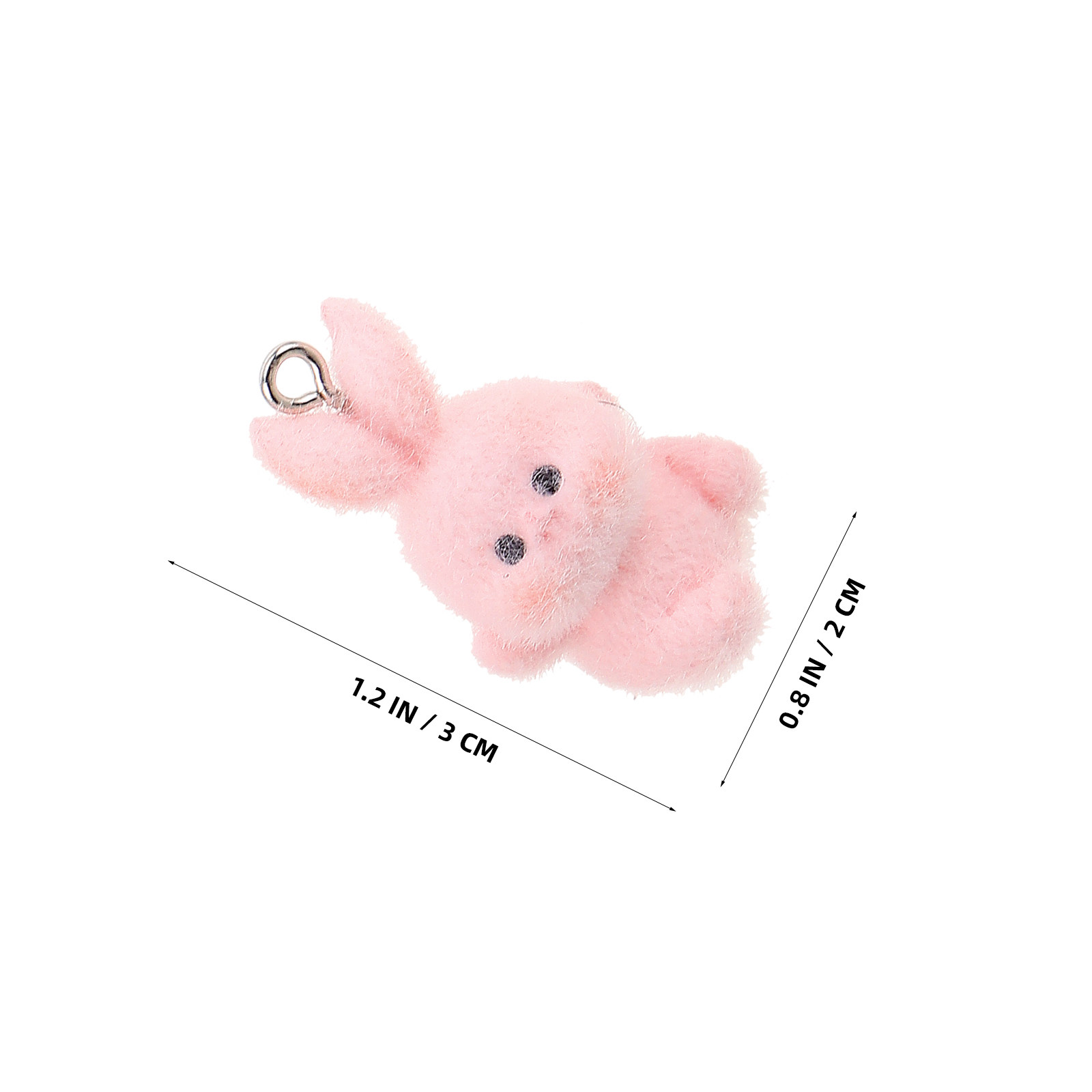 5Pcs Cartoon Rabbit Flocking B - Phone Accessories For Teen Girls ulasan dan harga