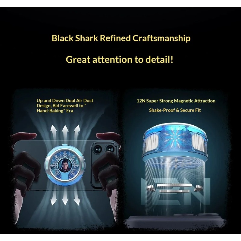 Black Shark Mortal Journey Hea - Phone Accessories Brand ulasan dan harga