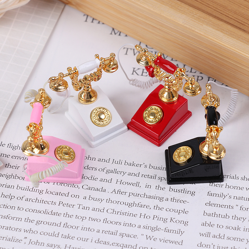 1Pc 1:12 Dollhouse Miniature V - Phone Accessories Europe ulasan dan harga