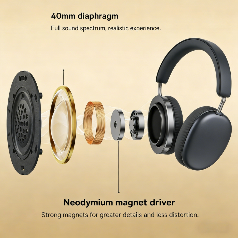 TD-20 Wireless Headphone 3D Sp - Type C Adapter ulasan dan harga