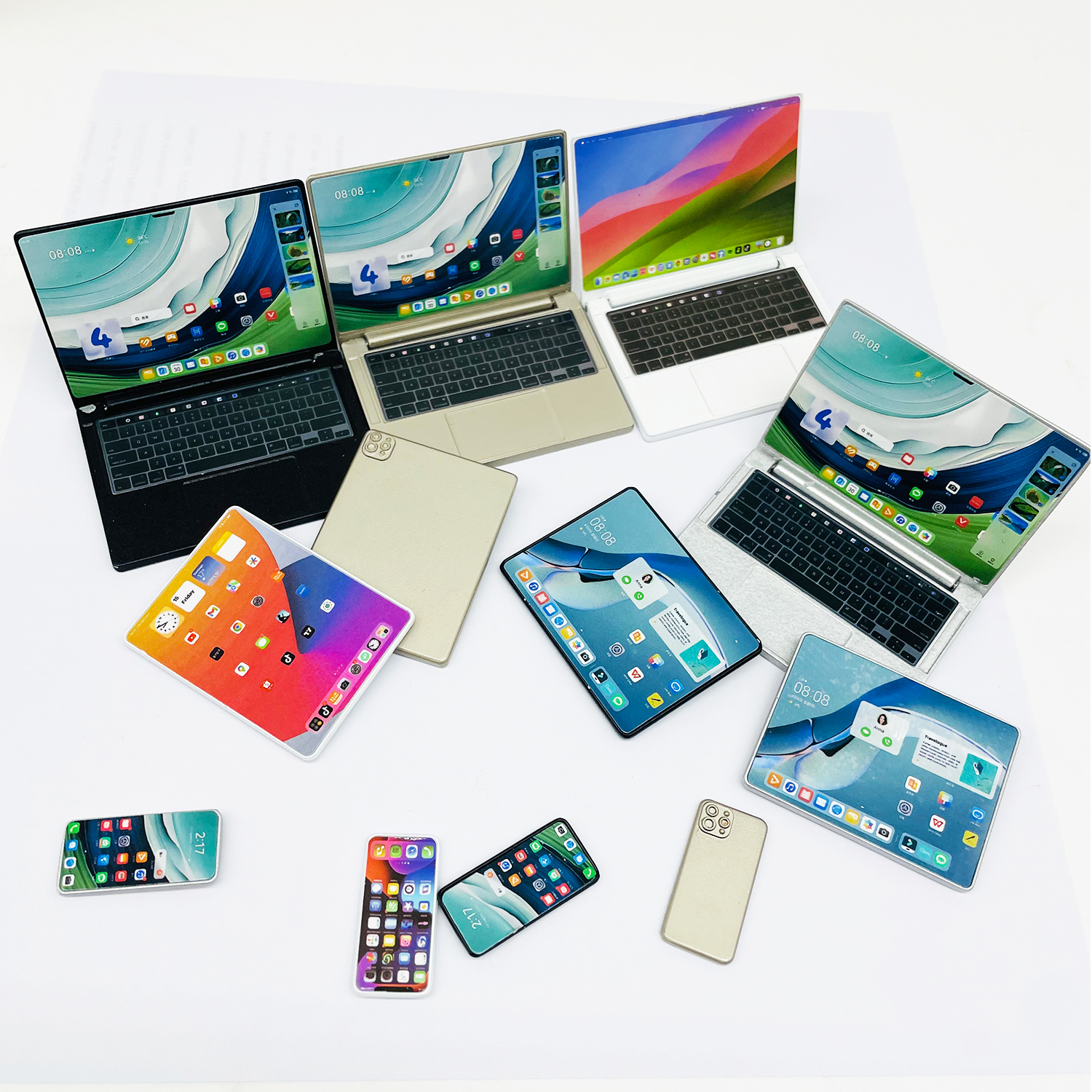 3pcs Simulation Mini Laptop Co - Phone Accessories Europe ulasan dan harga