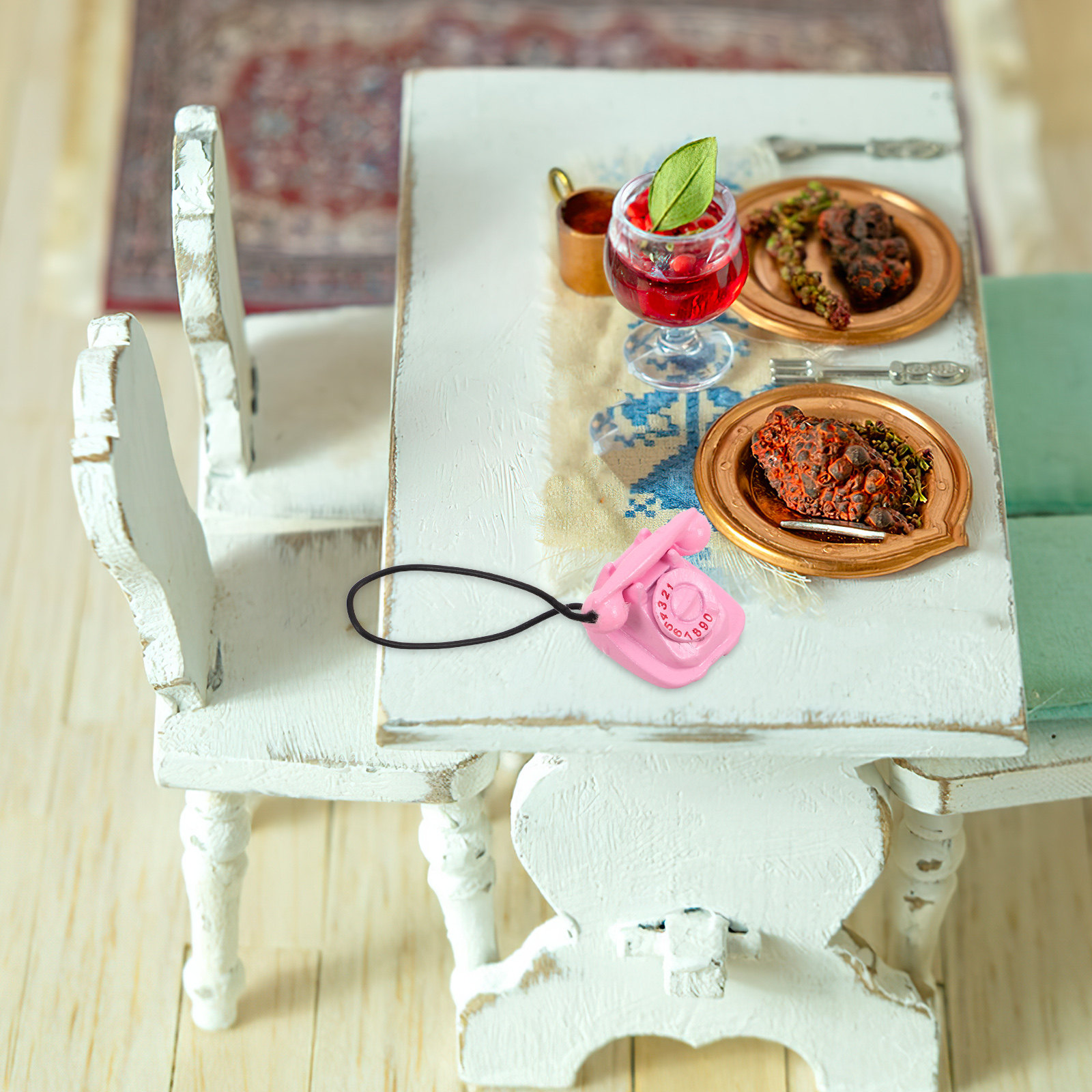 Retro Miniature Vintage Rotary - Phone Accessories Europe ulasan dan harga