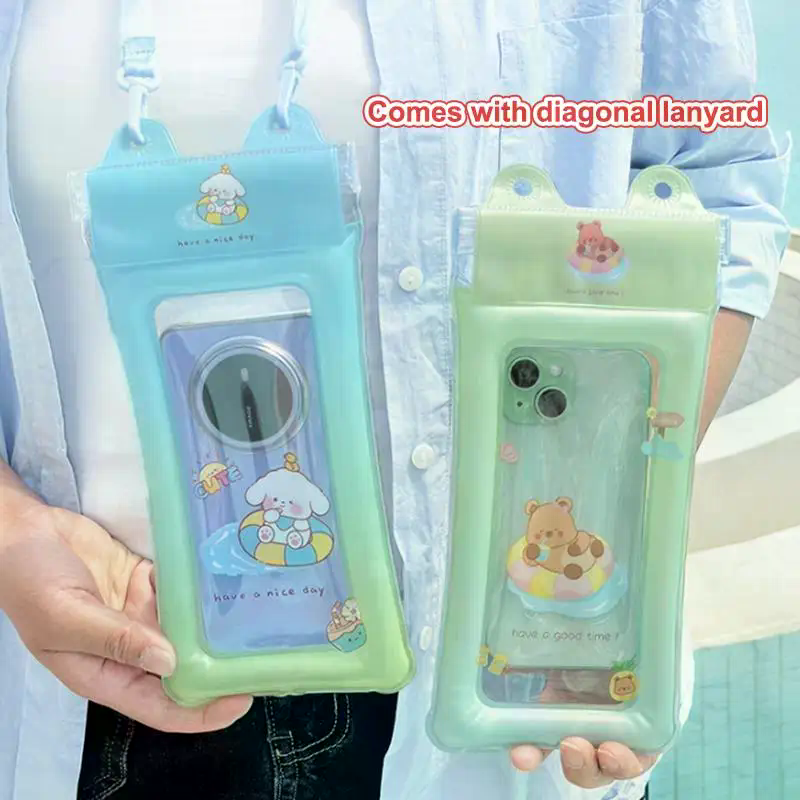 Cartoon Waterproof Phone Case  - Waterproof Phone Bag ulasan dan harga