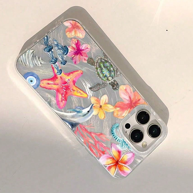 Summer Underwater Ocean Life C - Phone Case Clear ulasan dan harga