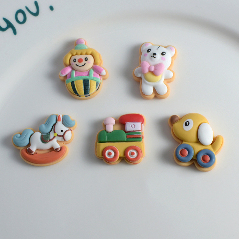10Pcs/Lot Cute Flatback Resin  - Phone Accessories Europe ulasan dan harga