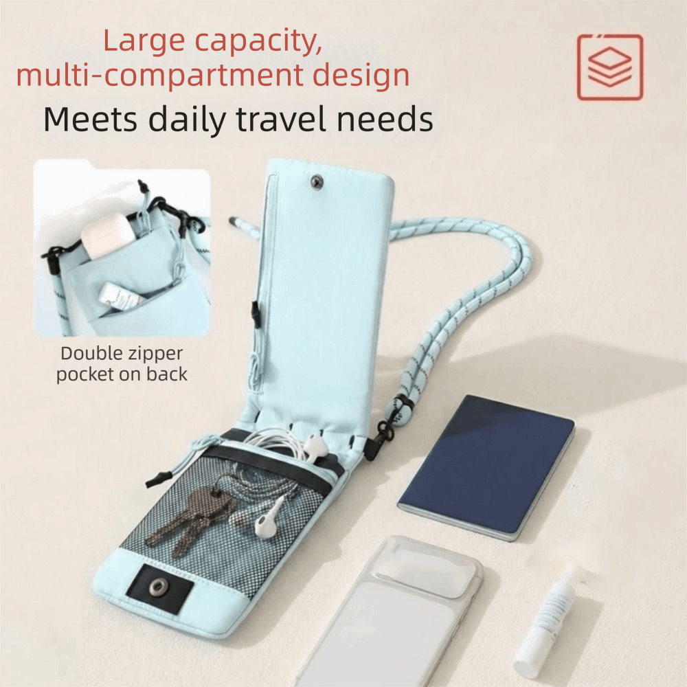 Fashion Nylon Mobile Phone Bag - Waterproof Phone Bag ulasan dan harga