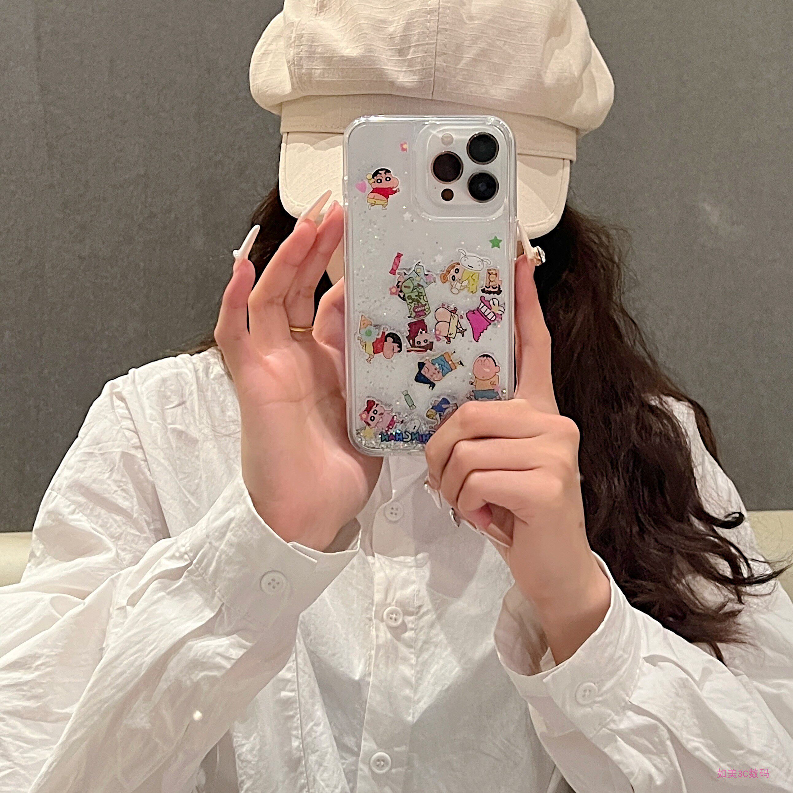 Cute Cartoon Japan Anime Crayo - Phone Case Clear ulasan dan harga