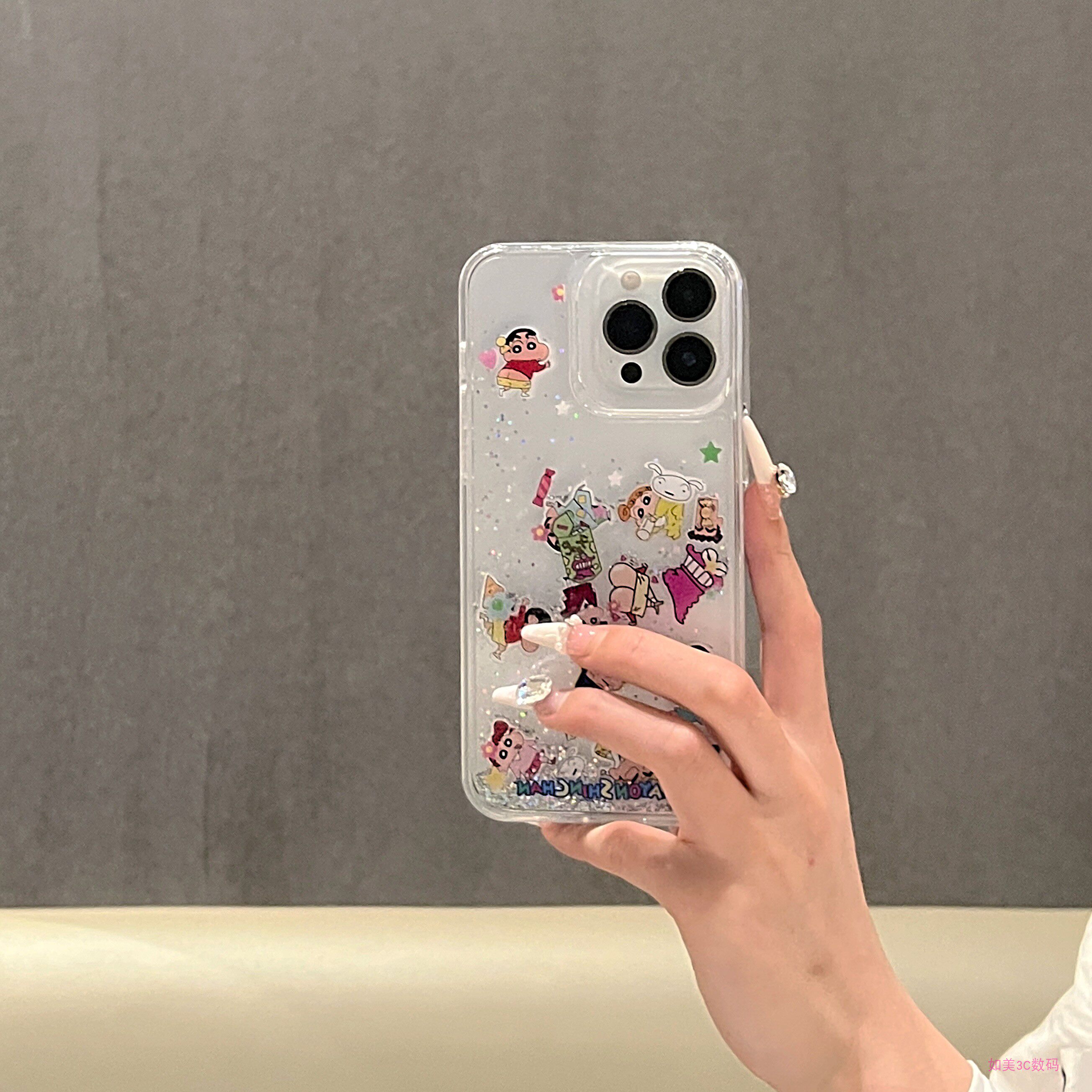 Cute Cartoon Japan Anime Crayo - Phone Case Clear ulasan dan harga