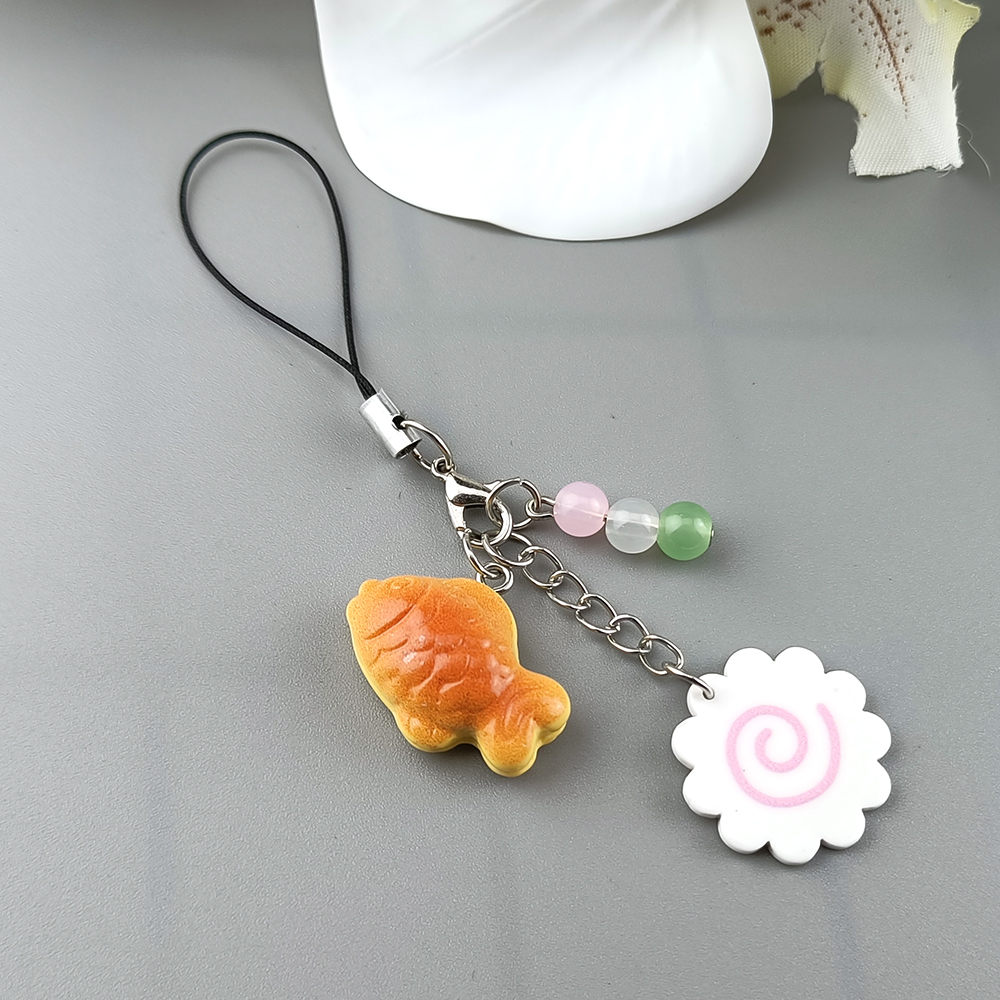 Cute Japanese Street Food Bead - Phone Accessories For Teen Girls ulasan dan harga