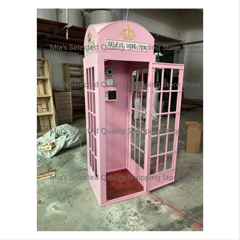 Pink British Phone Booth Londo - Phone Accessories London ulasan dan harga
