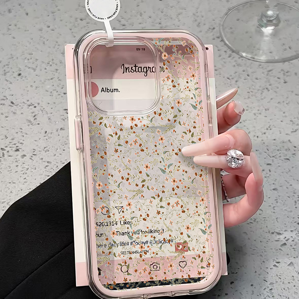 Wildflowers Clear Phone Case F - Phone Case Clear ulasan dan harga