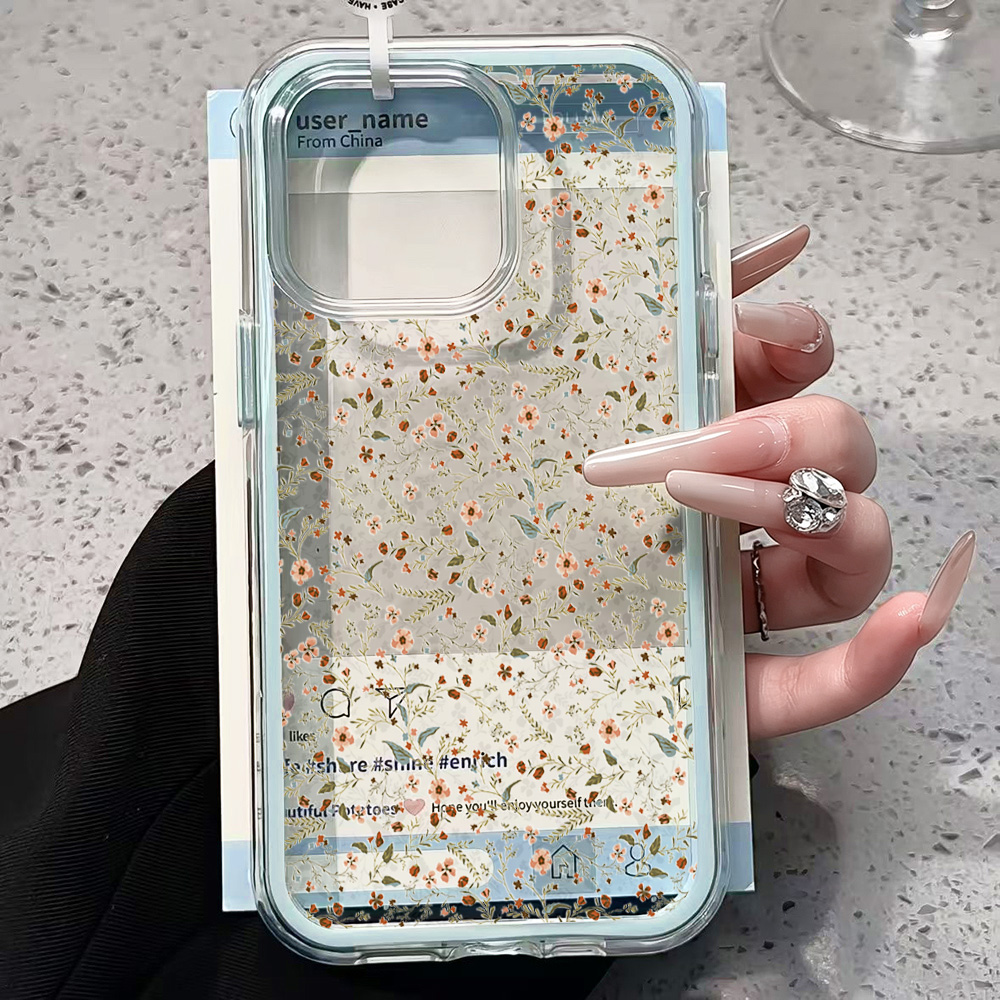 Wildflowers Clear Phone Case F - Phone Case Clear ulasan dan harga