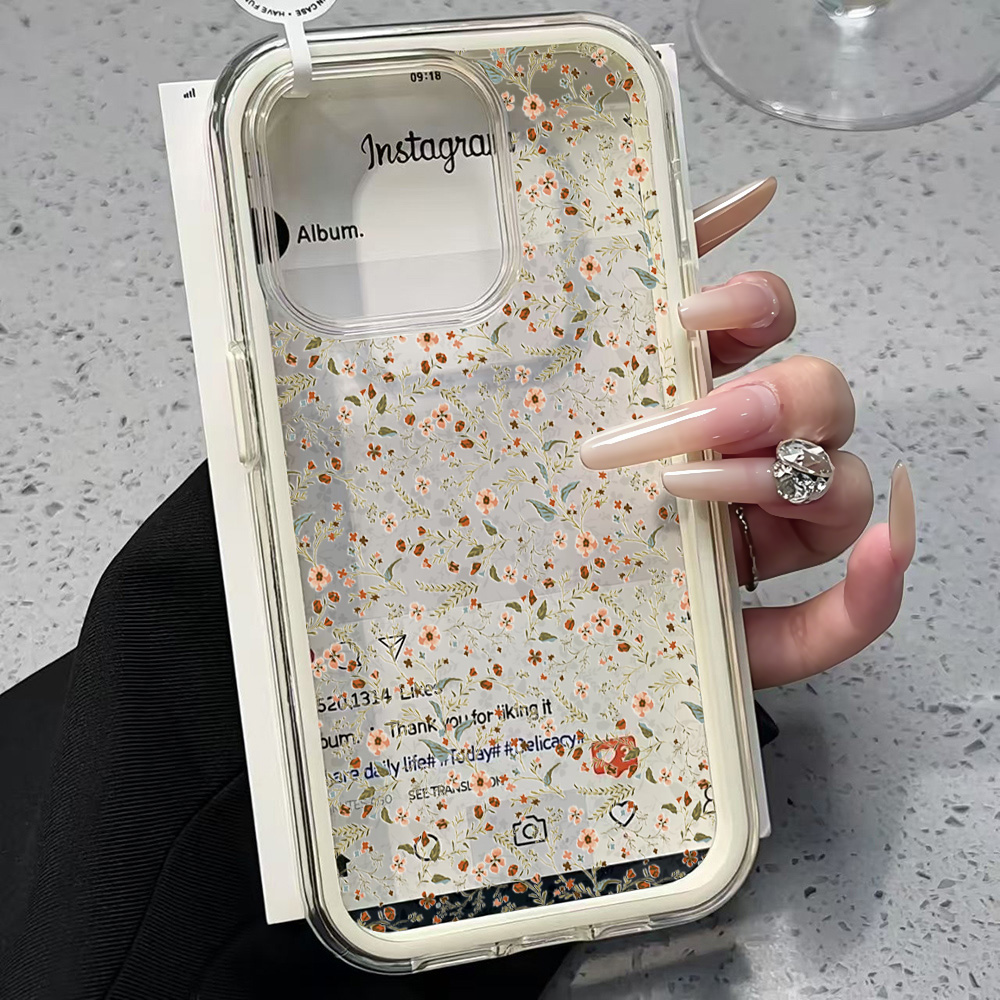 Wildflowers Clear Phone Case F - Phone Case Clear ulasan dan harga