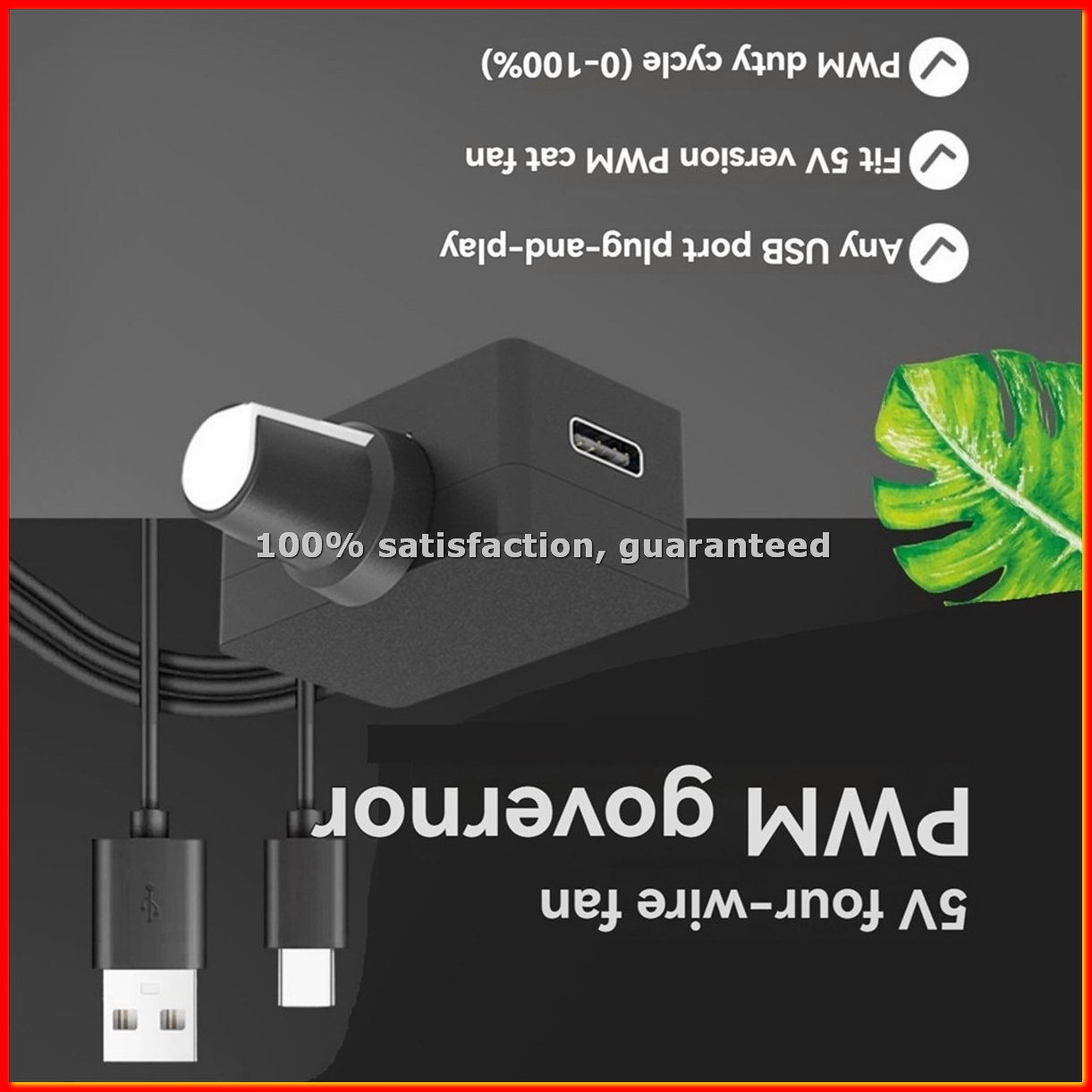 PWM Speed Controller 5V 4Pin P - Type C Adapter ulasan dan harga